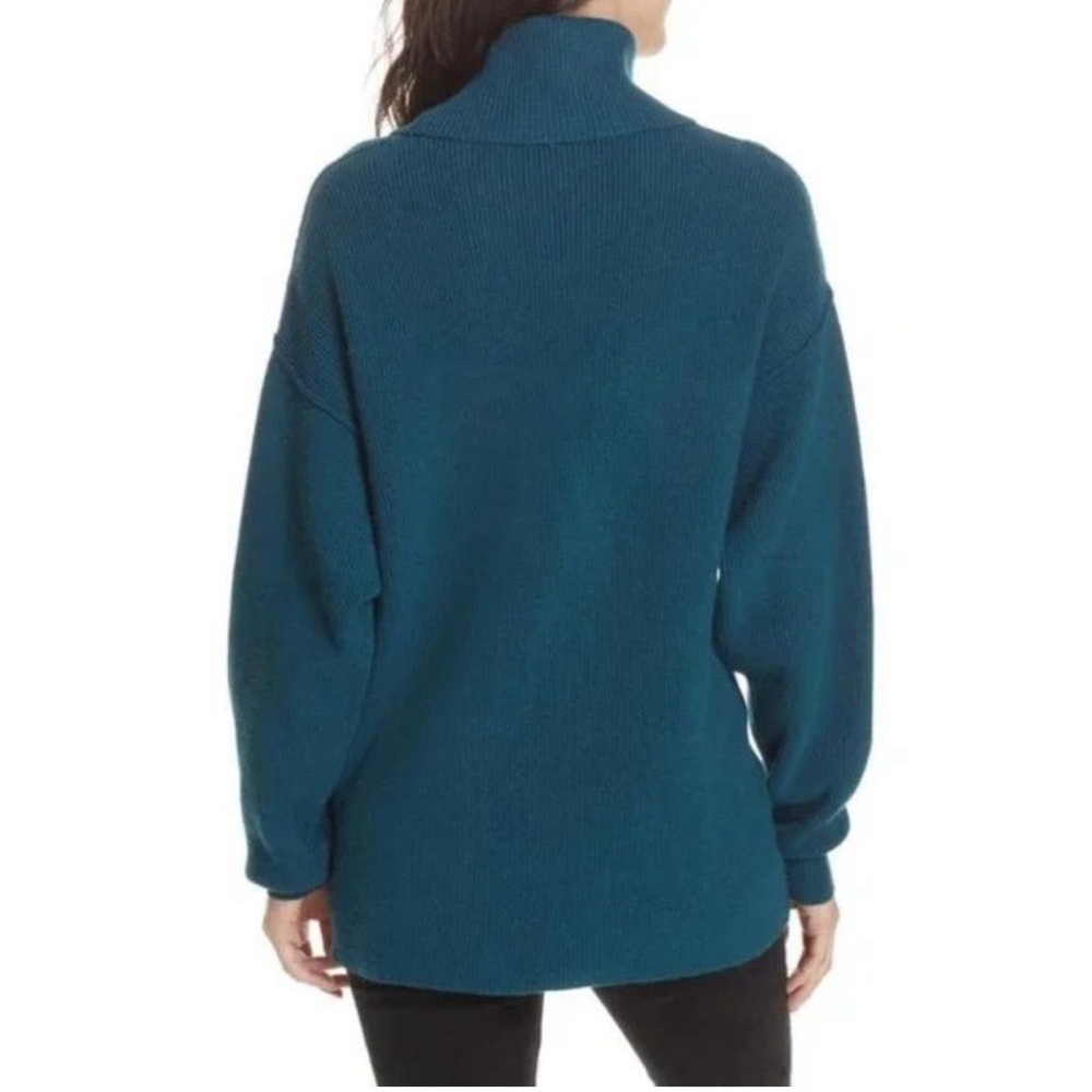Free People Cowl Neck Tunic Sweater - Picture 3 of 6